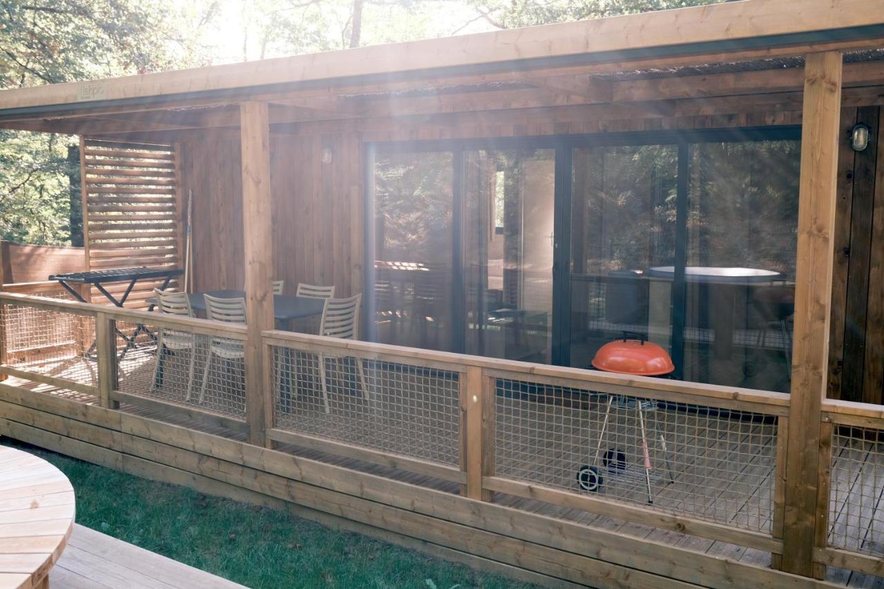 Lodge Avec Spa Privatif - Foret Et Lac Liginiac Exteriör bild