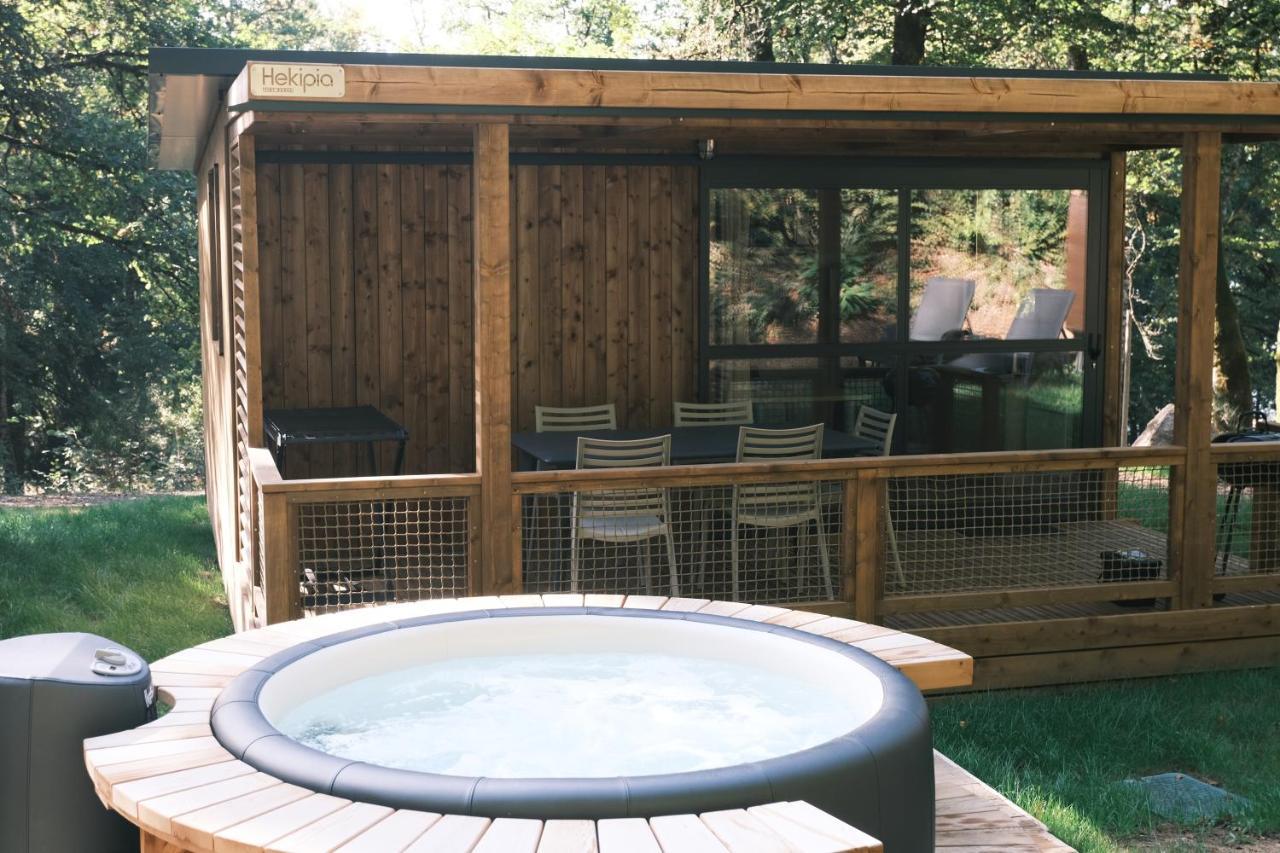 Lodge Avec Spa Privatif - Foret Et Lac Liginiac Exteriör bild