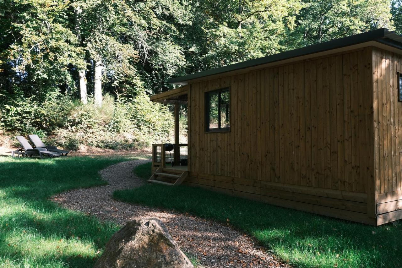 Lodge Avec Spa Privatif - Foret Et Lac Liginiac Exteriör bild