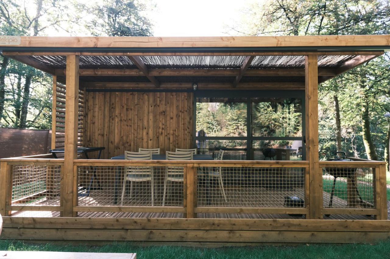 Lodge Avec Spa Privatif - Foret Et Lac Liginiac Exteriör bild