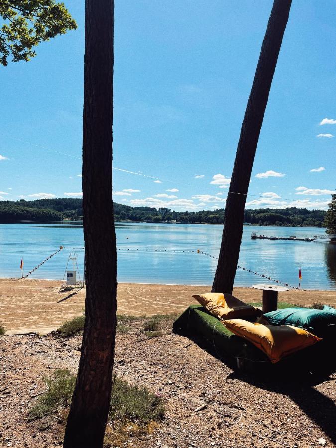 Lodge Avec Spa Privatif - Foret Et Lac Liginiac Exteriör bild